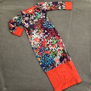 Homemade newborn size gown